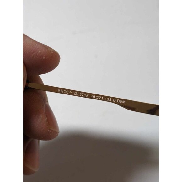 Lidonna from italy Brody D2371E 49-21-135 tortoise glasses frames No Lens - Picture 7 of 8